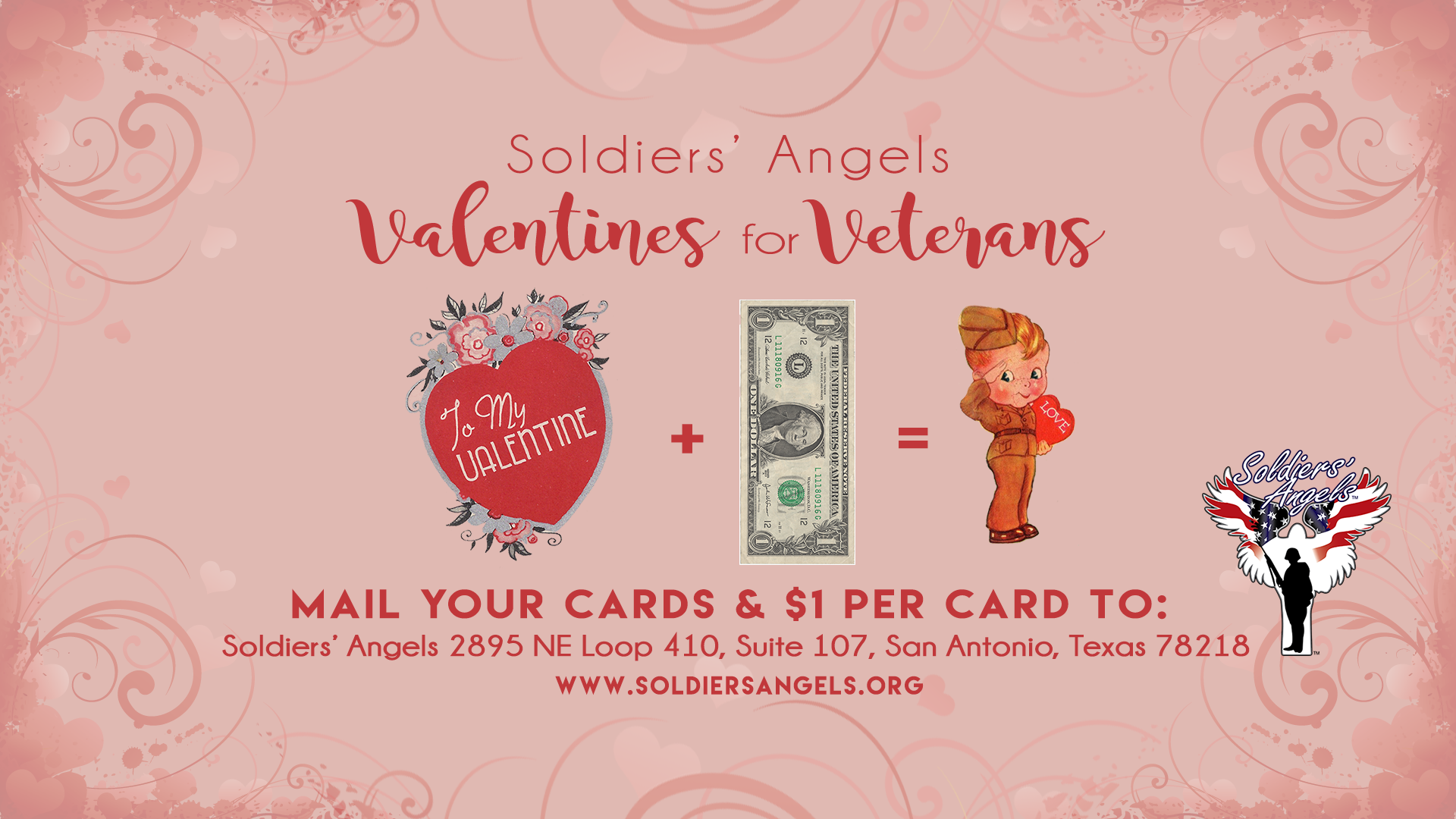 How to spread the love with valentines for veterans