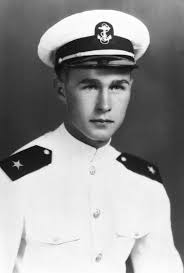 President Bush in Navy Uniform