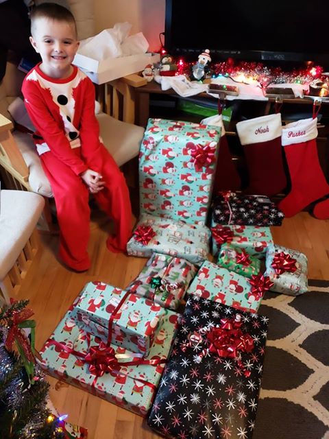 Christmas morning thanks to holiday help from Soldiers' Angels