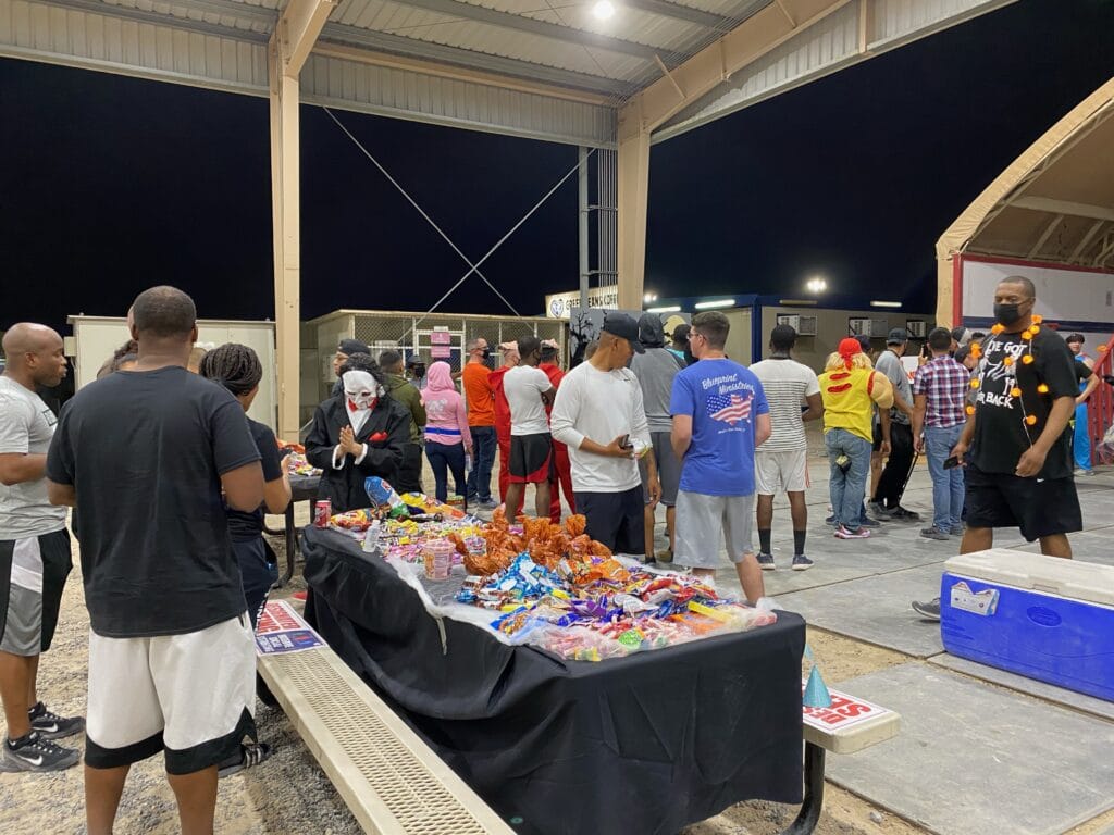 Here's a look at their Spooktacular Halloween Party in the Middle East. 