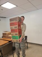 Girl Scout Cookies delivered to DC National Guard 2020