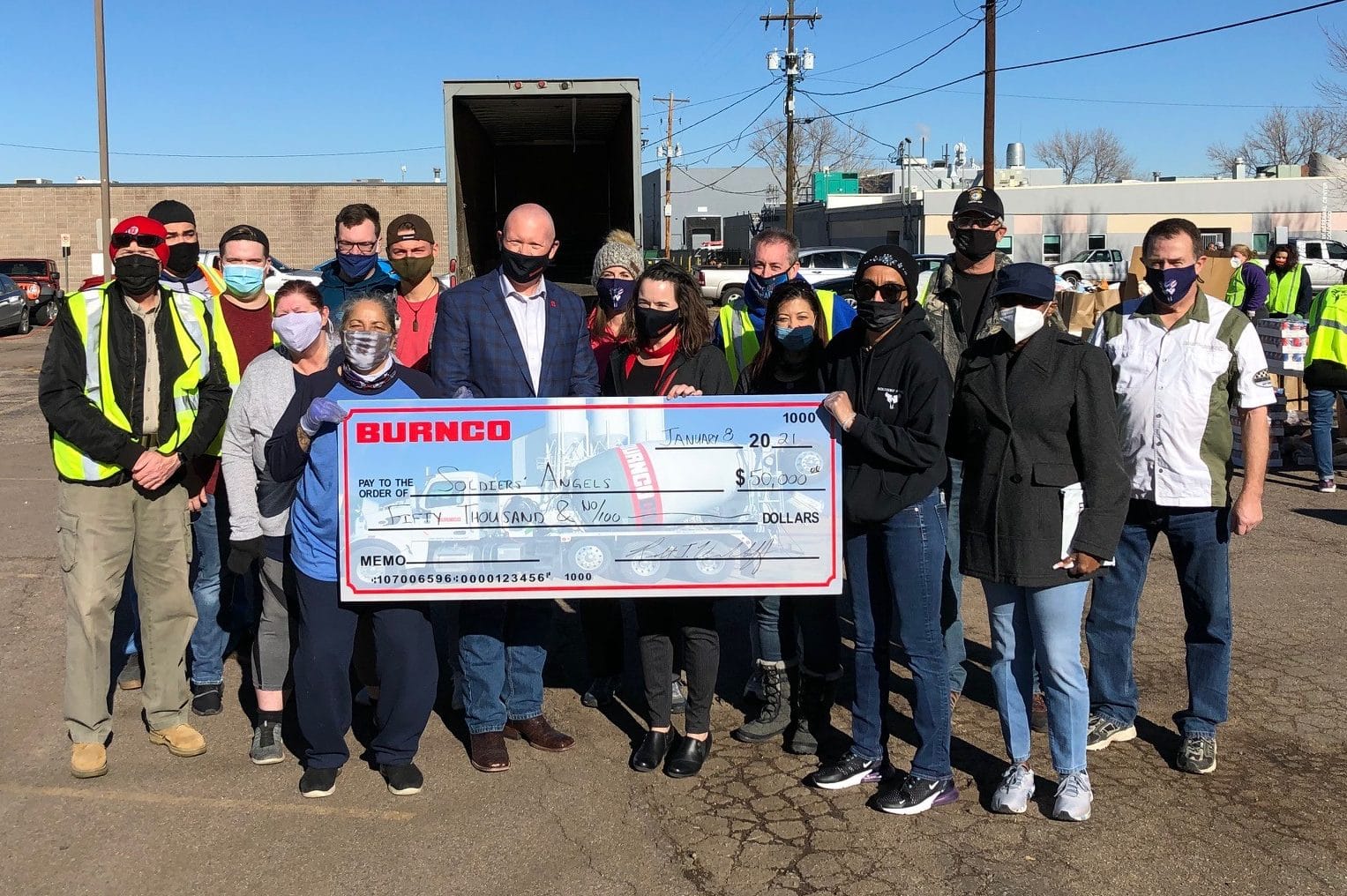 Burnco - Donor of the Quarter: 2021 Q1